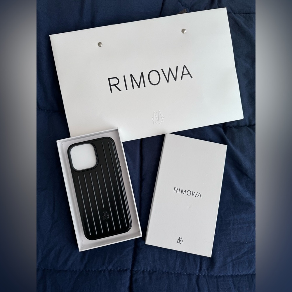 Rimowa Iphone 14 pro max poly case Matte Black